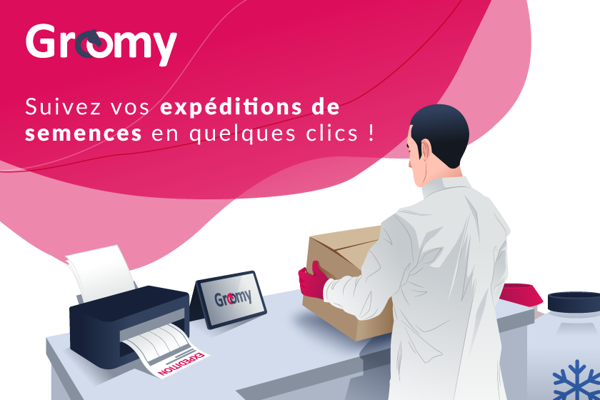 Avec Groomy, suivez vos expéditions de semences en quelques clics !