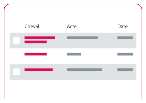 Tableau Groomy actes